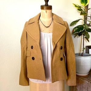 Banana Republic Wool Jacket Peacoat